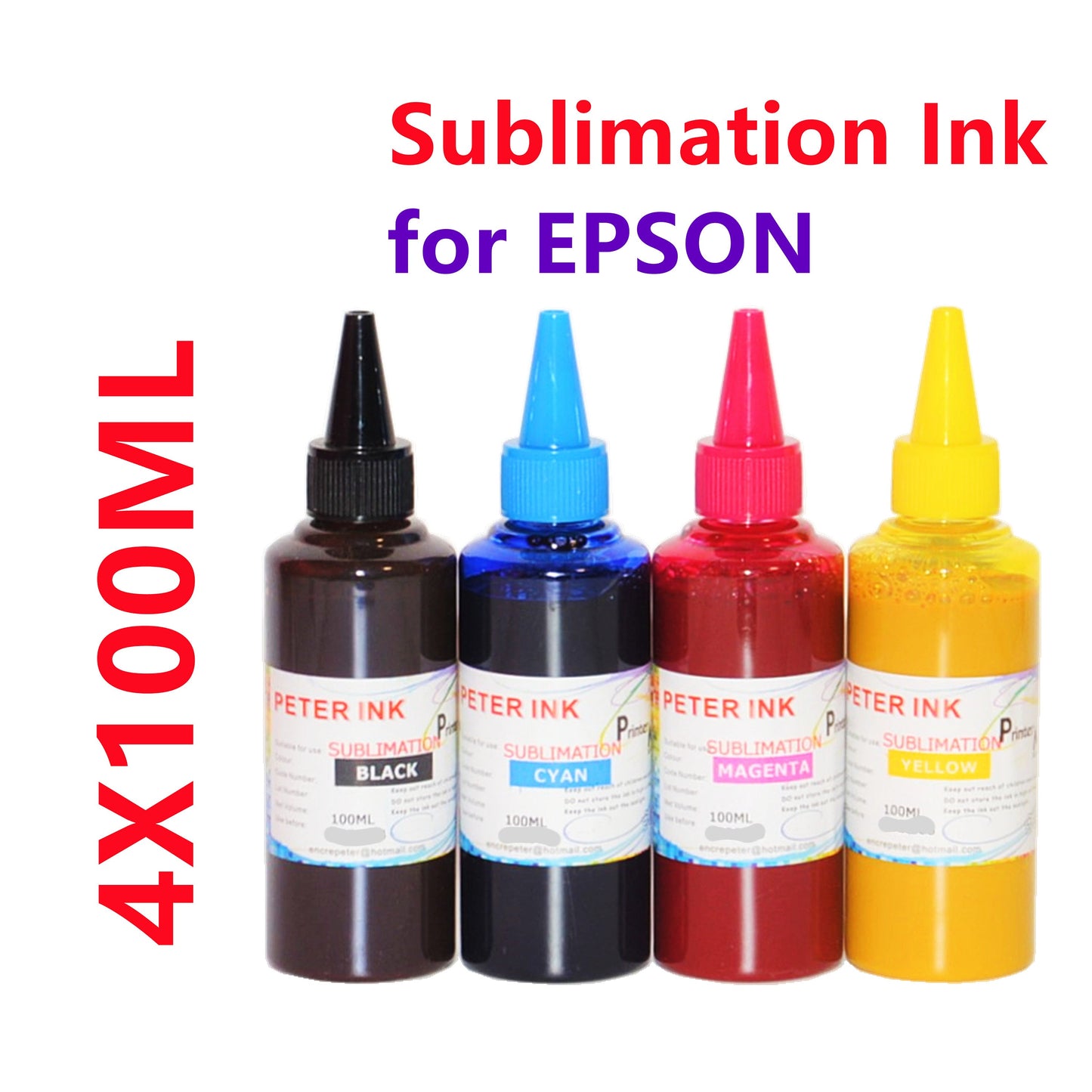 5X100ML Sublimation Ink for wf-2760 wf-2750 wf-2660 wf-2650 wf-2630 xp-420 xp-424 xp-320 xp-324 T220 Refillable ink cartridges CISS