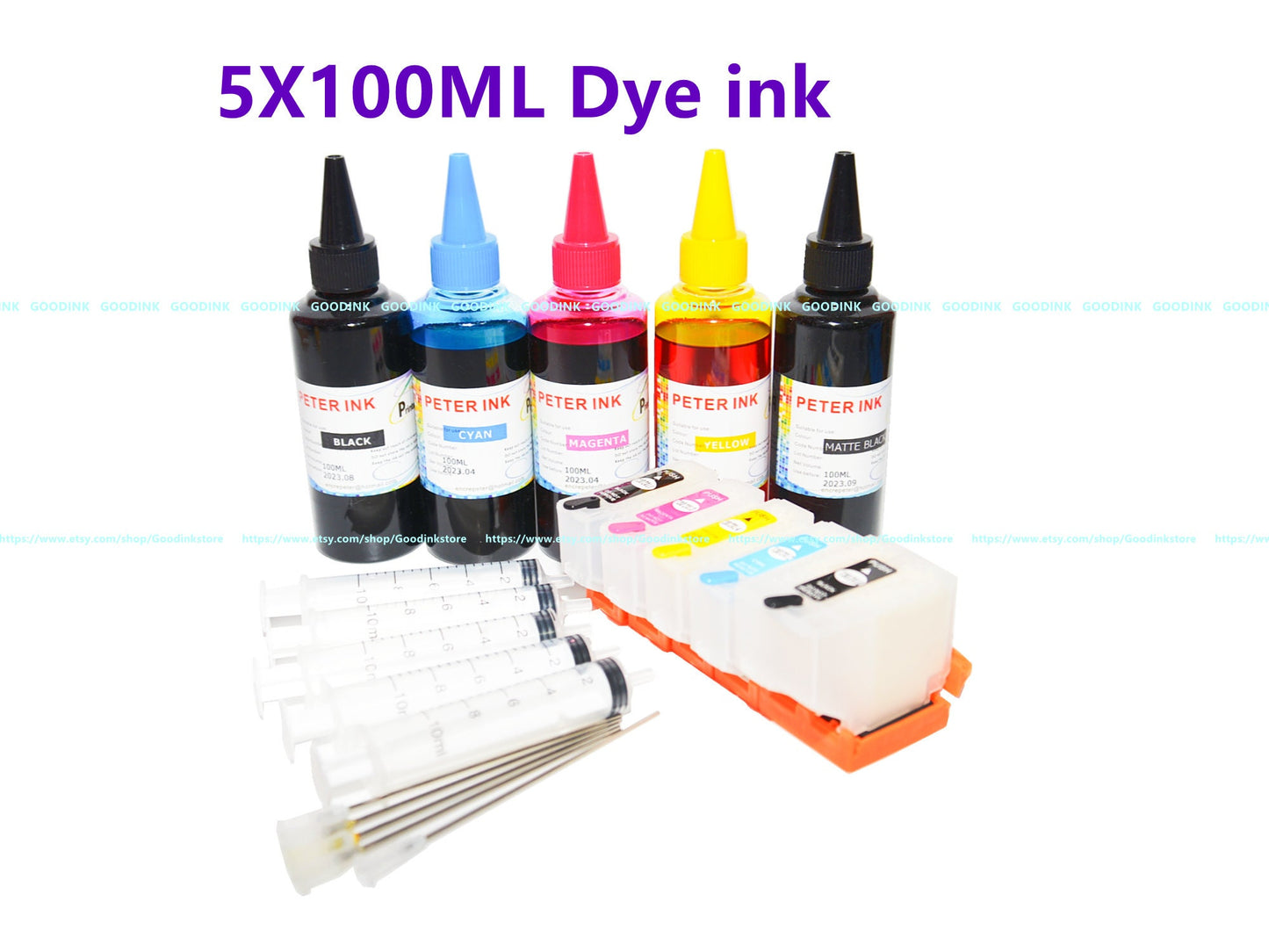 Empty, sublimation, dye Refillable Ink Cartridge for Expression XP6000 XP6100 XP-6000 XP-6100 Printer T302 302 XL with chip