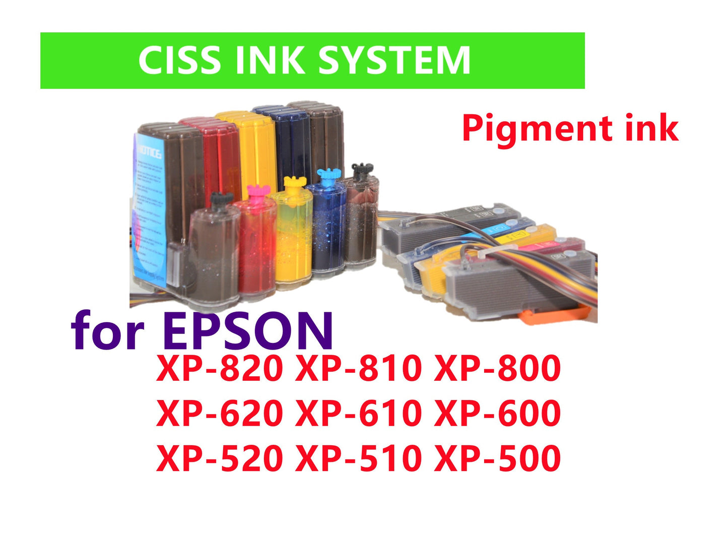 Empty Dye Sublimation Pigment Cis Ciss Ink System for Xp 820 Xp 810 xp 800 xp 620 xp 610 xp 600 xp 520 xp 510 xp 500 T273 273 ink cartridge
