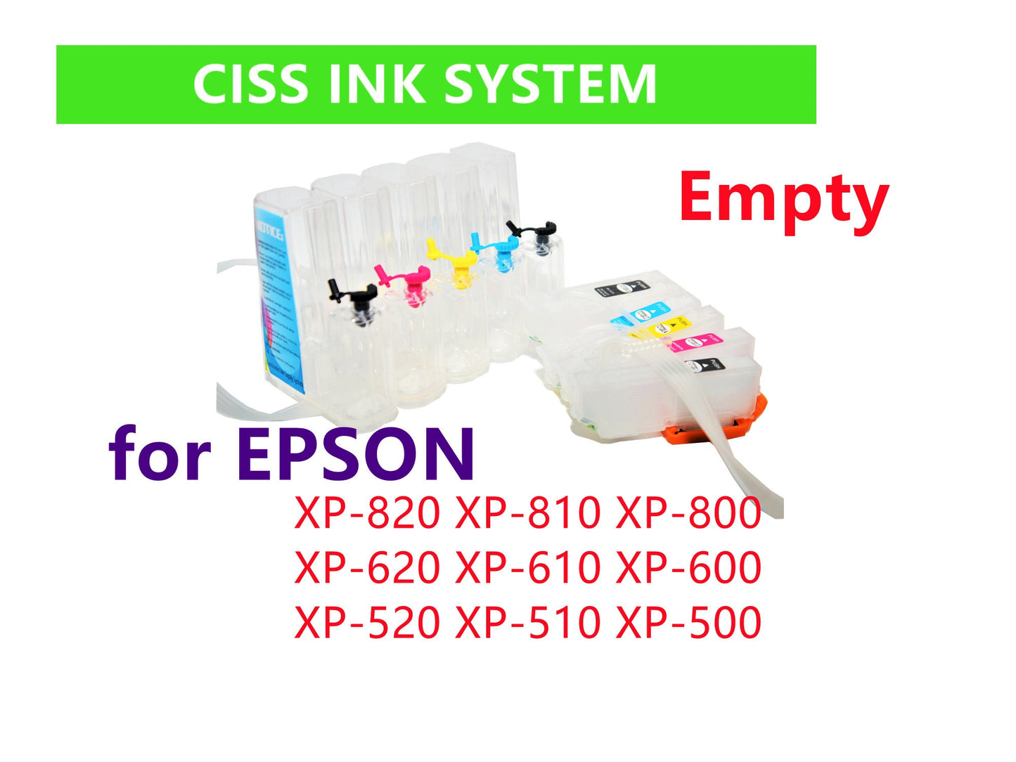 Empty Dye Sublimation Pigment Cis Ciss Ink System for Xp 820 Xp 810 xp 800 xp 620 xp 610 xp 600 xp 520 xp 510 xp 500 T273 273 ink cartridge