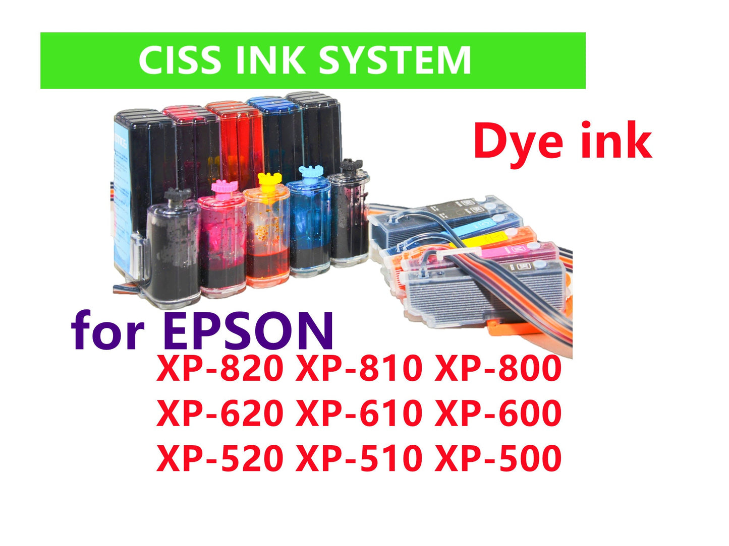 Empty Dye Sublimation Pigment Cis Ciss Ink System for Xp 820 Xp 810 xp 800 xp 620 xp 610 xp 600 xp 520 xp 510 xp 500 T273 273 ink cartridge