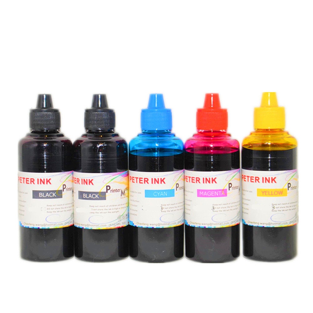 4X100ml Regular Dye Ink for Wf-7840 Wf-7820 Wf-7310 EC-C7000 Printer T812 812 Refillable ink cartridges CISS