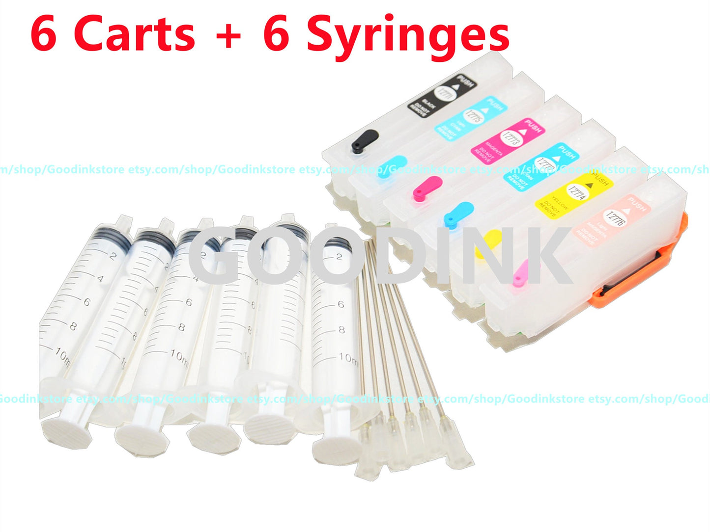 Empty, Dye, Sublimation, Pigment Refillable Ink Cartridge for Expression Photo XP-960 XP-860 XP-950 Xp-850 T277 277 ink cartridge