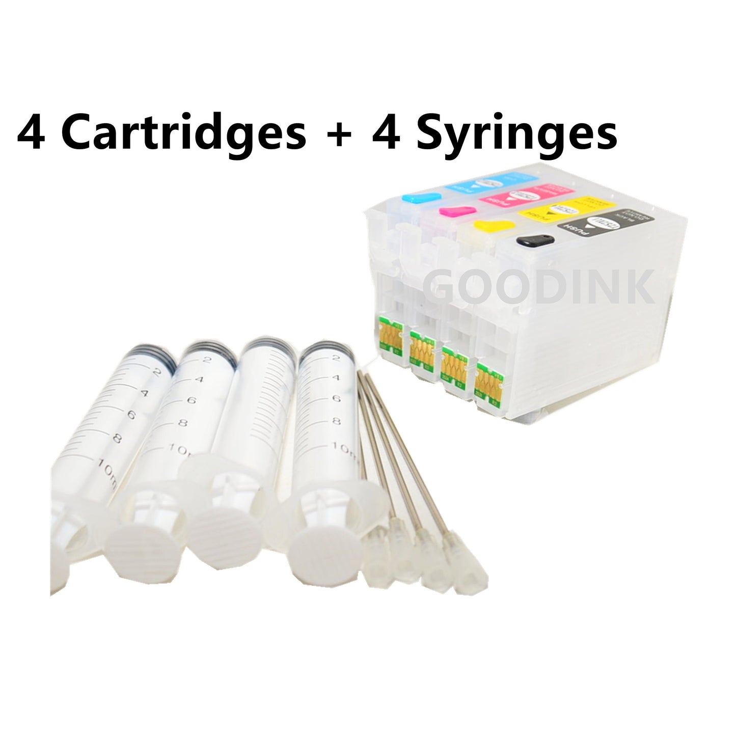 Refillable Ink Cartridge kit for workforce wf-7710 wf-7720 wf-7210 wf-7610 wf-7620 wf-7110 wf-3640 wf-3620 printer T252 252 252xl
