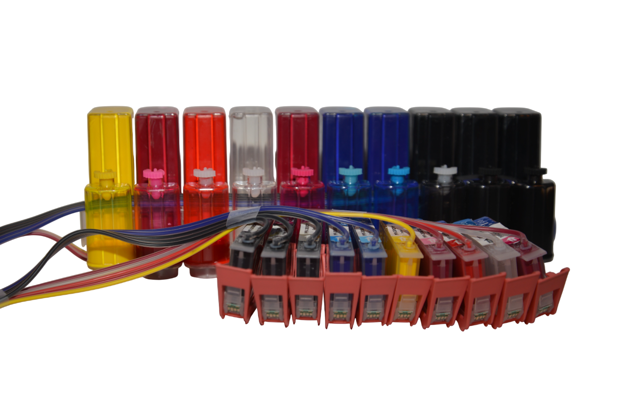 Refillable Pigment ink CIS CISS Ink System for Canon imagePROGRAF PRO-300 pro 300 PFI-300 PFI300 ink cartridge