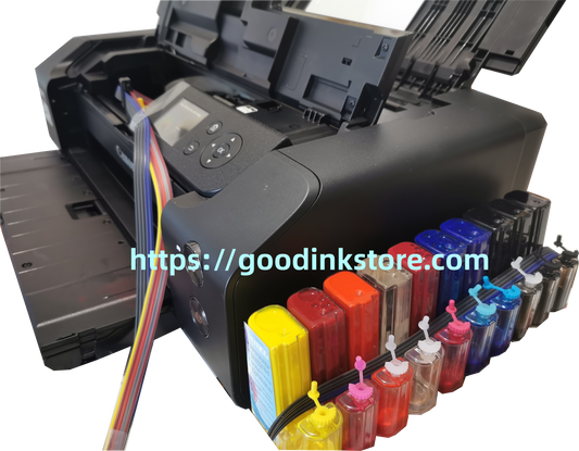Refillable Pigment ink CIS CISS Ink System for Canon imagePROGRAF PRO-300 pro 300 PFI-300 PFI300 ink cartridge